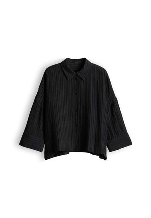 someday., OVERSIZED STRIPE - Camicia - black