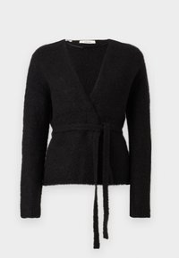 SLFGABELLA BELT CARDIGAN - Cardigan - black