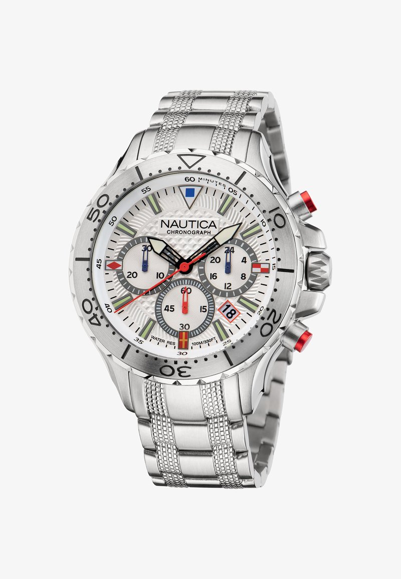 Nautica NST - Pulkstenis ar hronogrāfu - silver-coloured