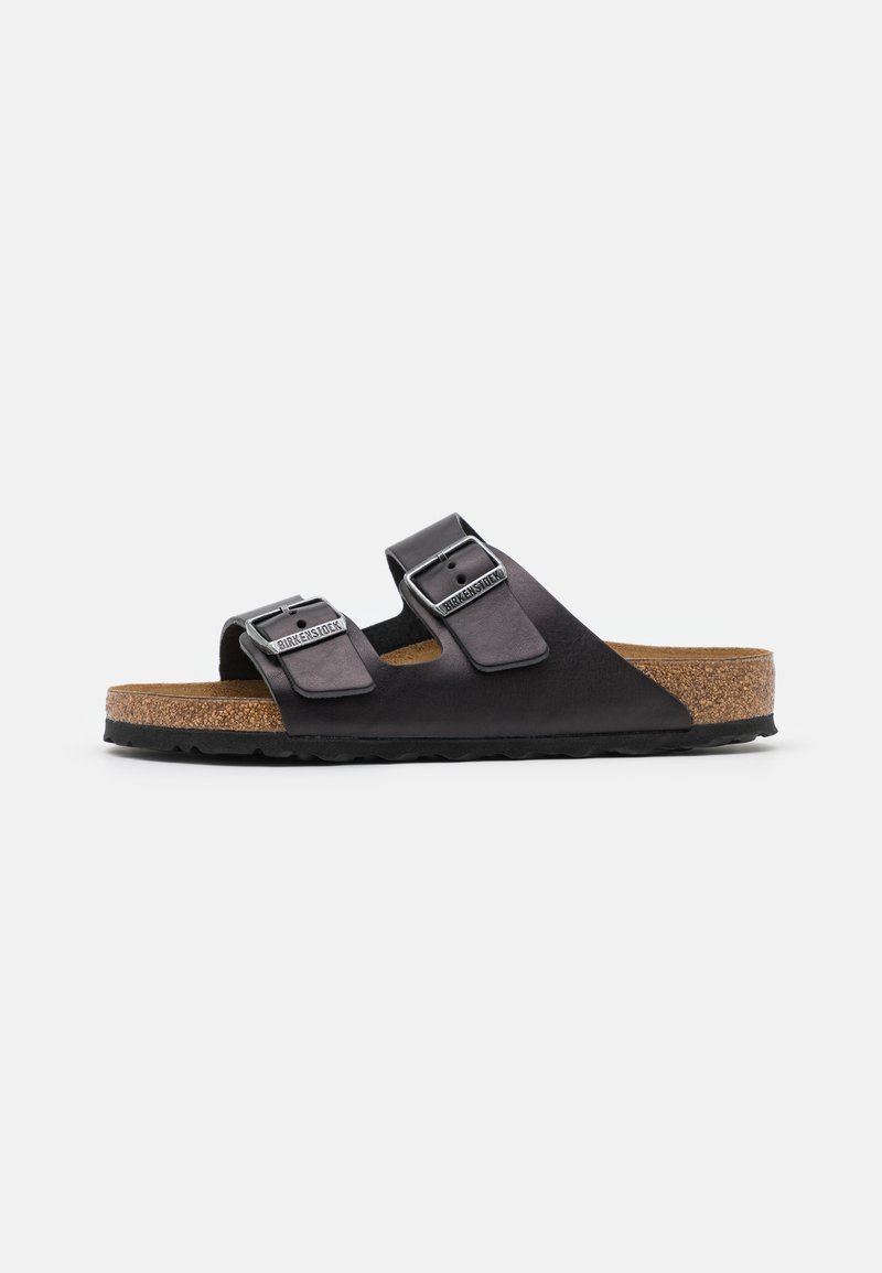 Herren Sneaker | Birkenstock ARIZONA Pantolette flach vintage wood black/schwarz - WM80440 Herren Sneaker | Birkenstock ARIZONA Pantolette flach vintage wood black/schwarz - WM80440