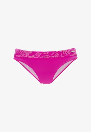 Venice Beach, Bikini bottoms - pink bedruckt