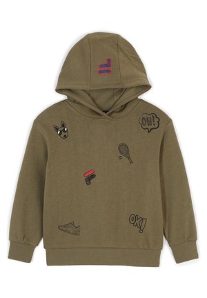 Fila BAKERSIELD - Felpa con cappuccio - burnt olive