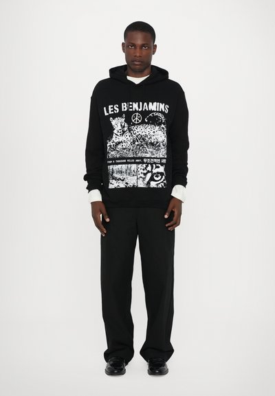 Les Benjamins HOODIE - Φούτερ - black