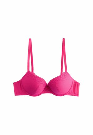PADDED - Push-up podprsenka - bright pink