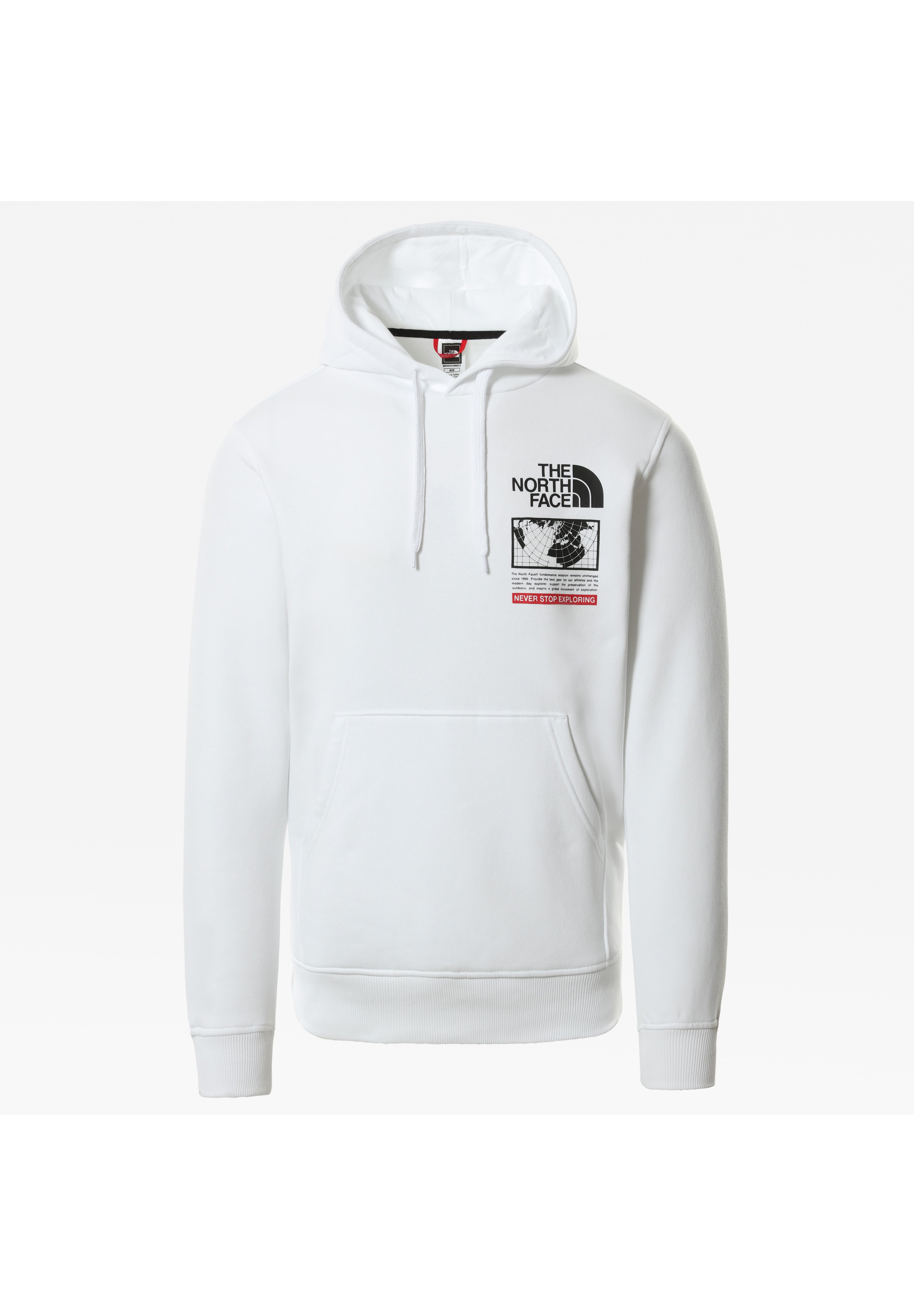 white north face jacket