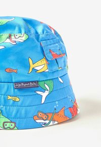 JoJo Maman Bébé BUCKET SUN - REGULAR FIT - Klobouk - blue shark
