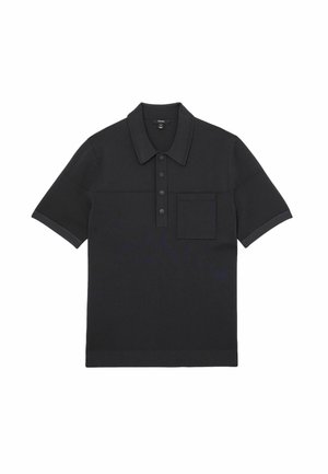 Reiss REGULAR FIT BLINKER PRESS STUD SEAM DETAIL - Polo - navy