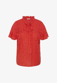 Non sélectionné, poppy red