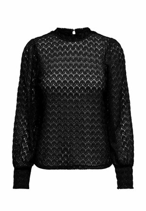 JDY, JDY DAMEN JDYAVERY L/S LACE TOP JRS 2 PACK - Bluse - x schwarz