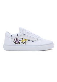 Vans OLD SKOOL - Sneakers basse - floral embroidery true white multi