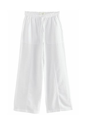 Next REGULAR FIT - WIDE LEG PULL ON 2 PACK - Trousers - khaki white