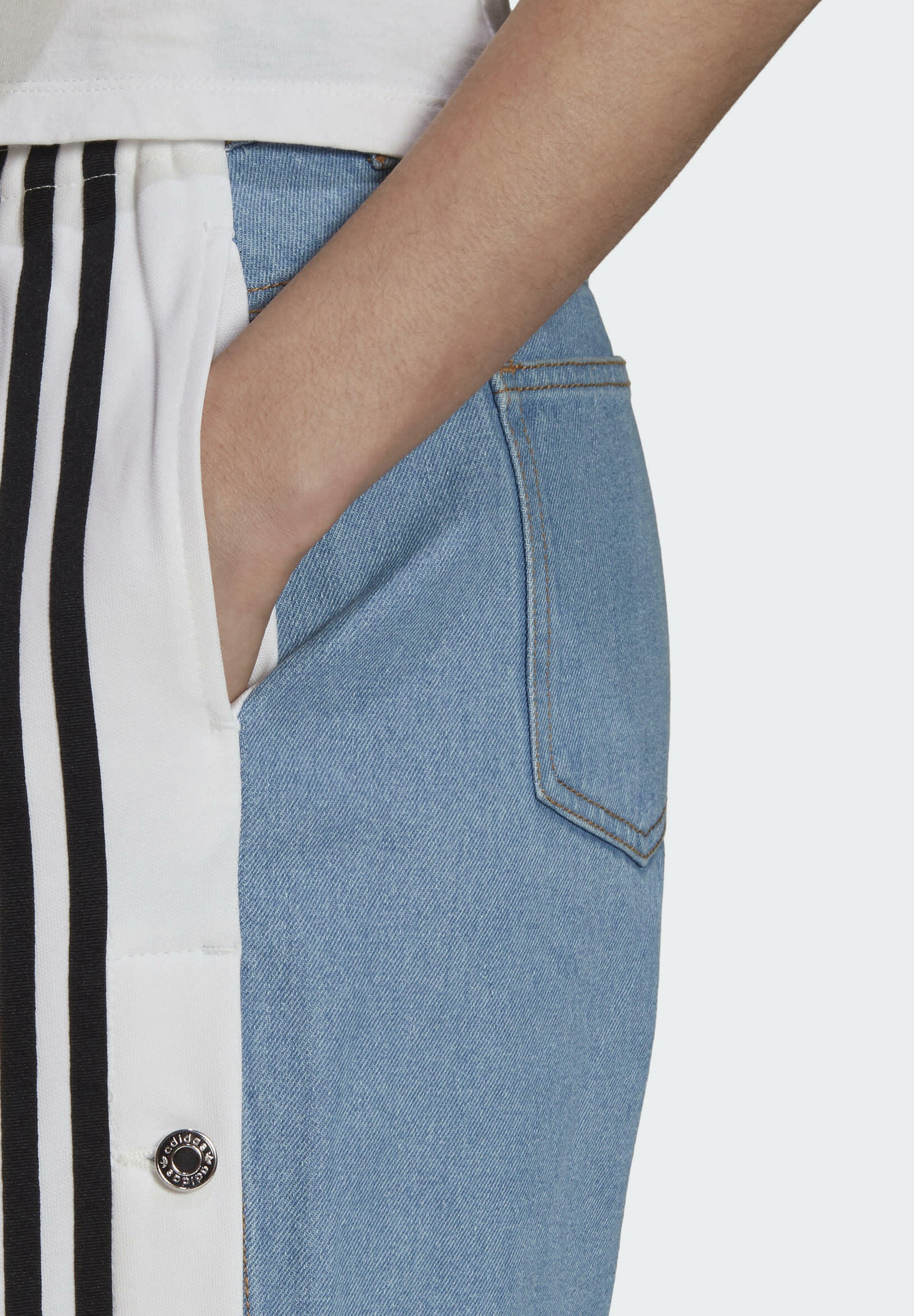 adidas Originals Dry Clean Only xDENIM ADIBREAK - Jeans a zampa - clear  blue/blu denim - Zalando.it