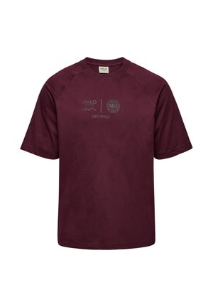 DBU BOXY  - Print T-shirt - port royale