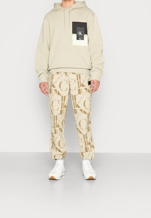 Calvin Klein Jeans, Sweat à capuche - beige