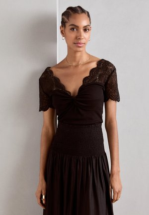 Morgan DENNY - T-shirt imprimé - noir