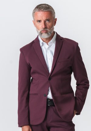 TEESHOPPEN Blazer - burgundy