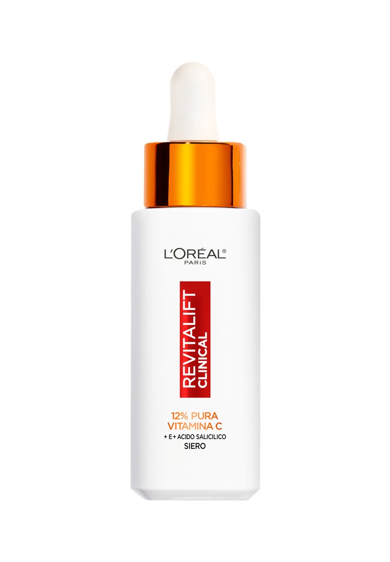 L'Oréal Paris - REVITALIFT CLINICAL 12% PURA VITAMINA C + E + ACIDO SALICILICO SIERO DISCROMIE PORI E RUGHE, 30 ML - Siero, Ingrandire