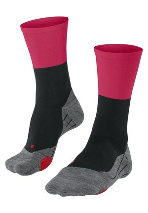 BC GRAVEL UNISEX BIKING LIGHT CUSHIONING - Sportsokken - black