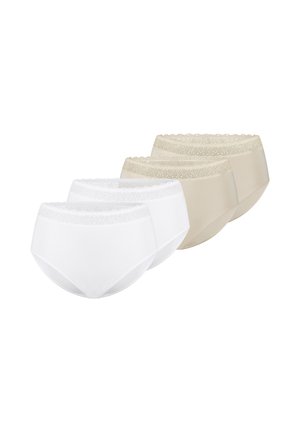 4 PACK - Slip - weiß/creme