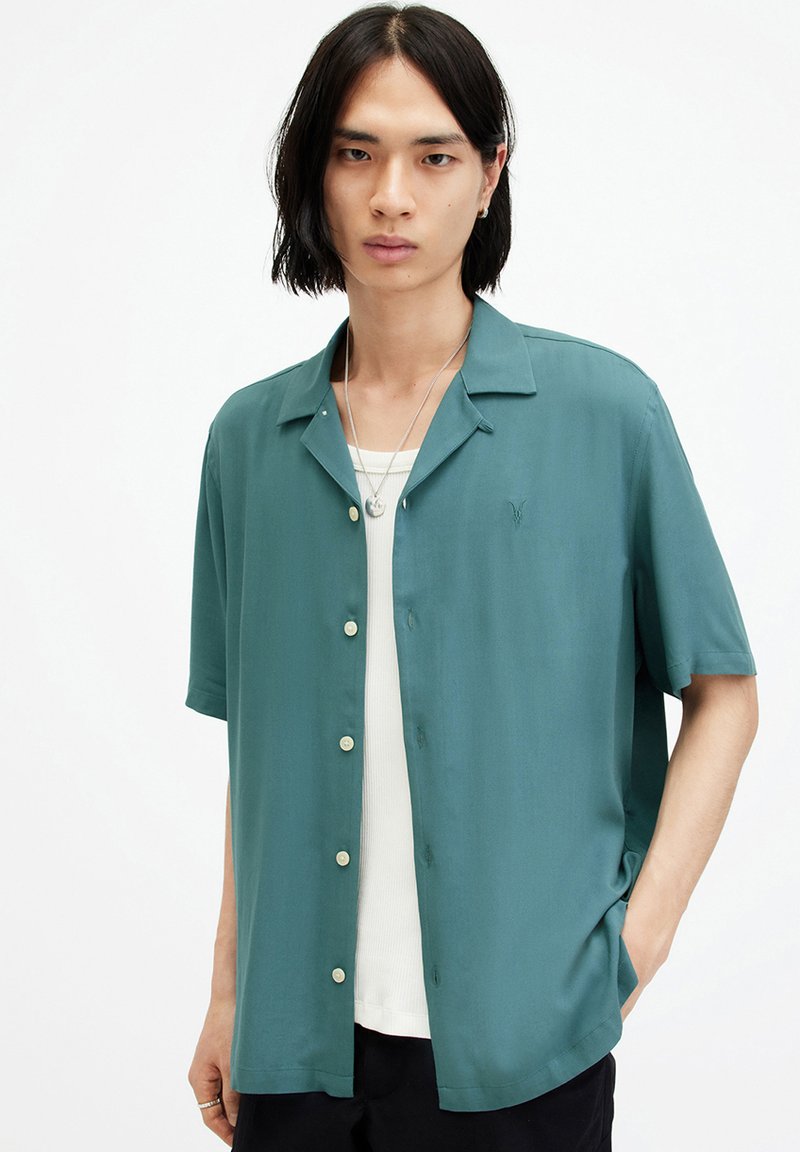 AllSaints VENICE - Overhemd - aquara blue