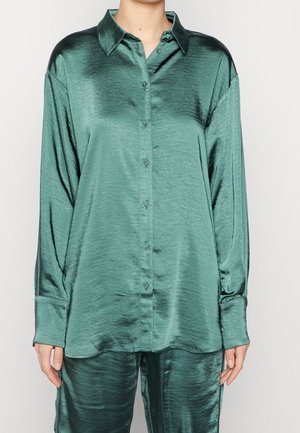 Overhemdblouse - dark green
