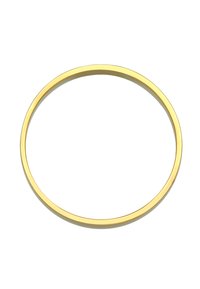 Kuldmetallist käevõru, ümar kuju, sile pind, poleeritud viimistlus, ühtlane laius, ilma nähtavate kaunistuste või mustriteta.