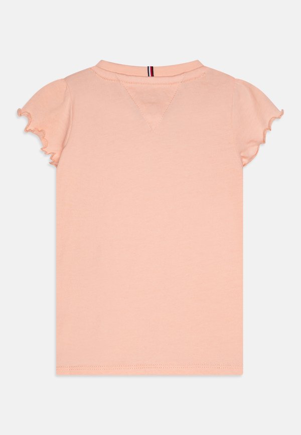 ESSENTIAL RUFFLE SLEEVE - Basic T-shirt - coral ice3