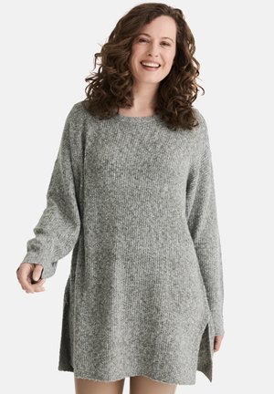 CAJA - Strickpullover - green mel