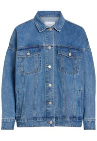 VILA Chaqueta vaquera - light blue denim