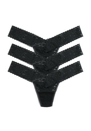3 PACK - String - black black black