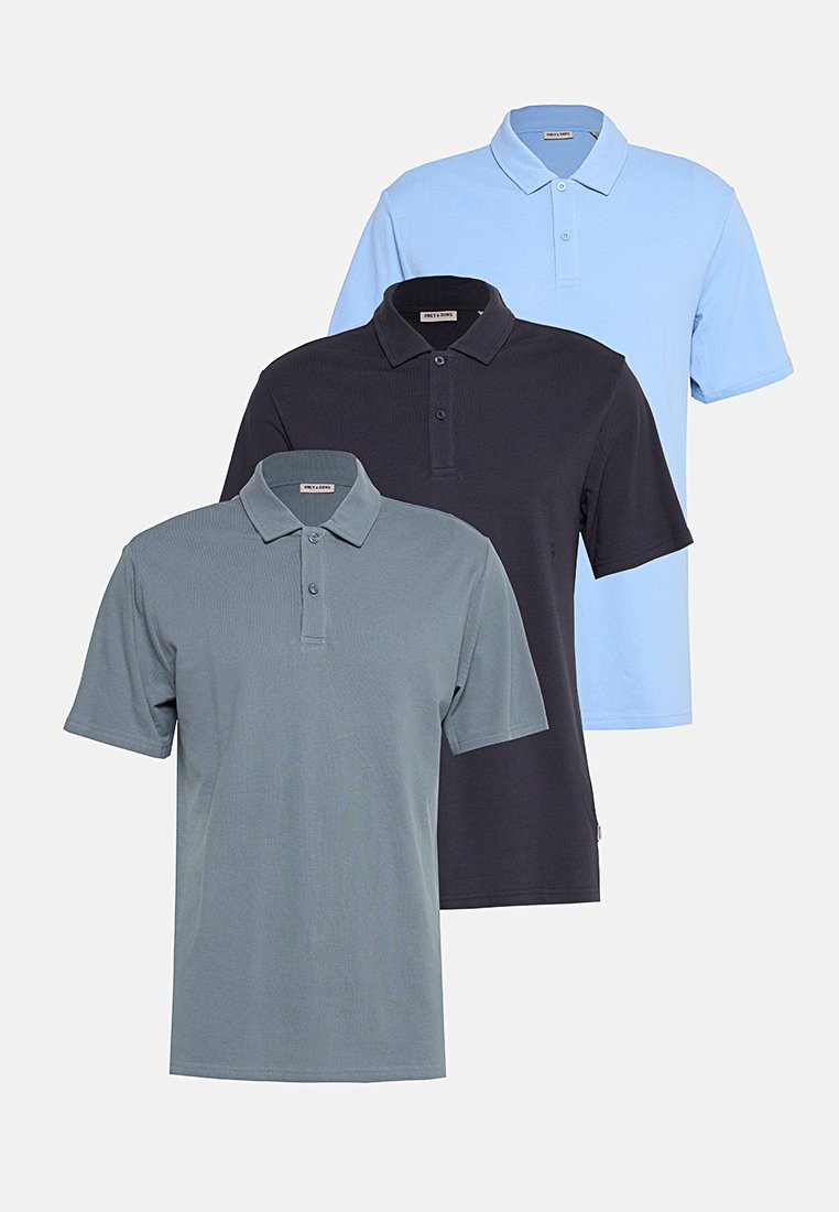 Only & Sons Poloshirt blauw