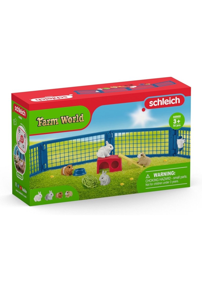 Schleich FARM WORLD - RABBIT AND GUINEA PIG - Construction set - multi ...