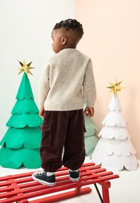 Next Pullover - neutral grey reindeer