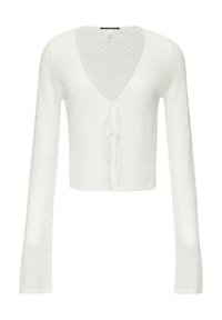 QS Strickjacke - ecru