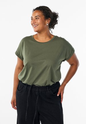 ZIZZI - T-Shirt basic - thyme