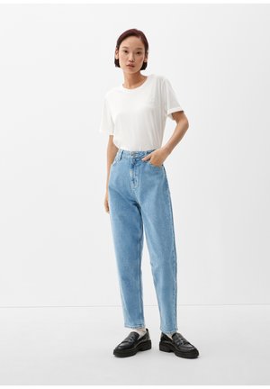 Relaxed fit jeans - blue stretched den