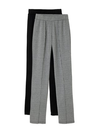 LOT DE 2 MILANO - Pantalon classique - houndstooth  black