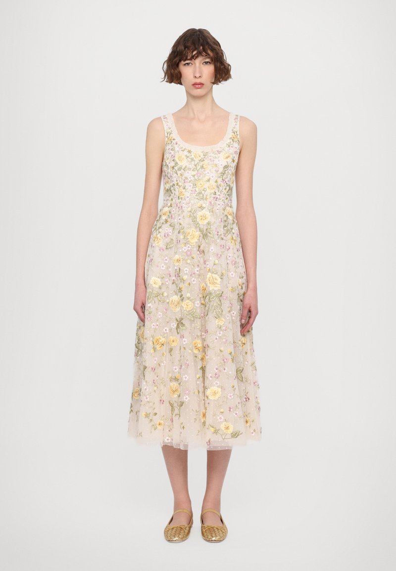 Needle & Thread FLORINE SCOOP NECK BALLERINA DRESS - Apģērbs svinīgiem gadījumiem - cream