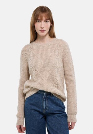 COL ROND CONTIENT - Pullover - enduit