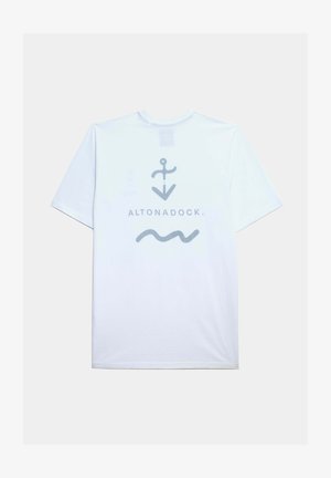 ALTONADOCK, ANCLA - Camiseta estampada - blanco