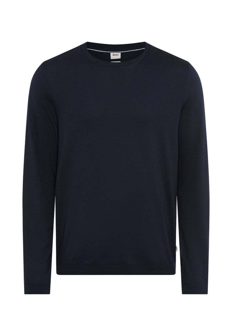 BRAX STYLE TIMON - Long sleeved top - navy/dark blue - Zalando