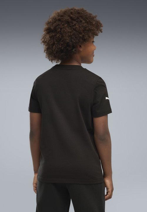 PUMA SCUDERIA FERRARI COLOURED SHIELD T-SHIRT UNISEX - Print T-shirt - black — photo 2