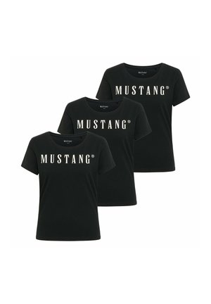 PACK OF 3 - T-Shirt print - schwarz