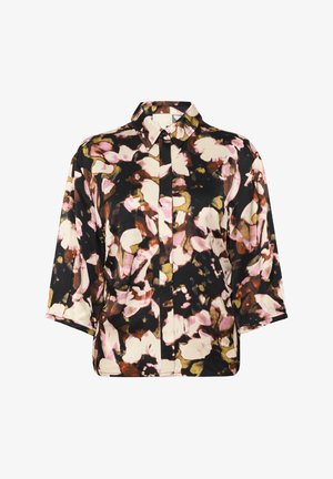 Soaked in Luxury Gombos blúz - chocolate autumn leaves