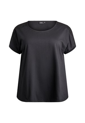 Zizzi, T-shirt imprimé - schwarz