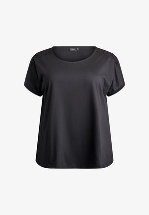 Zizzi, T-shirt imprimé - schwarz