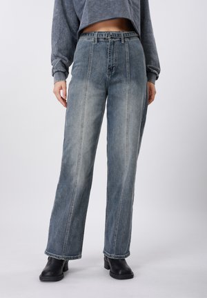 Relaxed fit jeans - blue denim