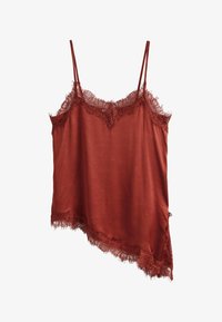 Non sélectionné, rust brown asymetric