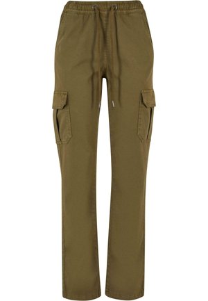 Urban Classics HIGH WAIST - Cargohose - tiniolive