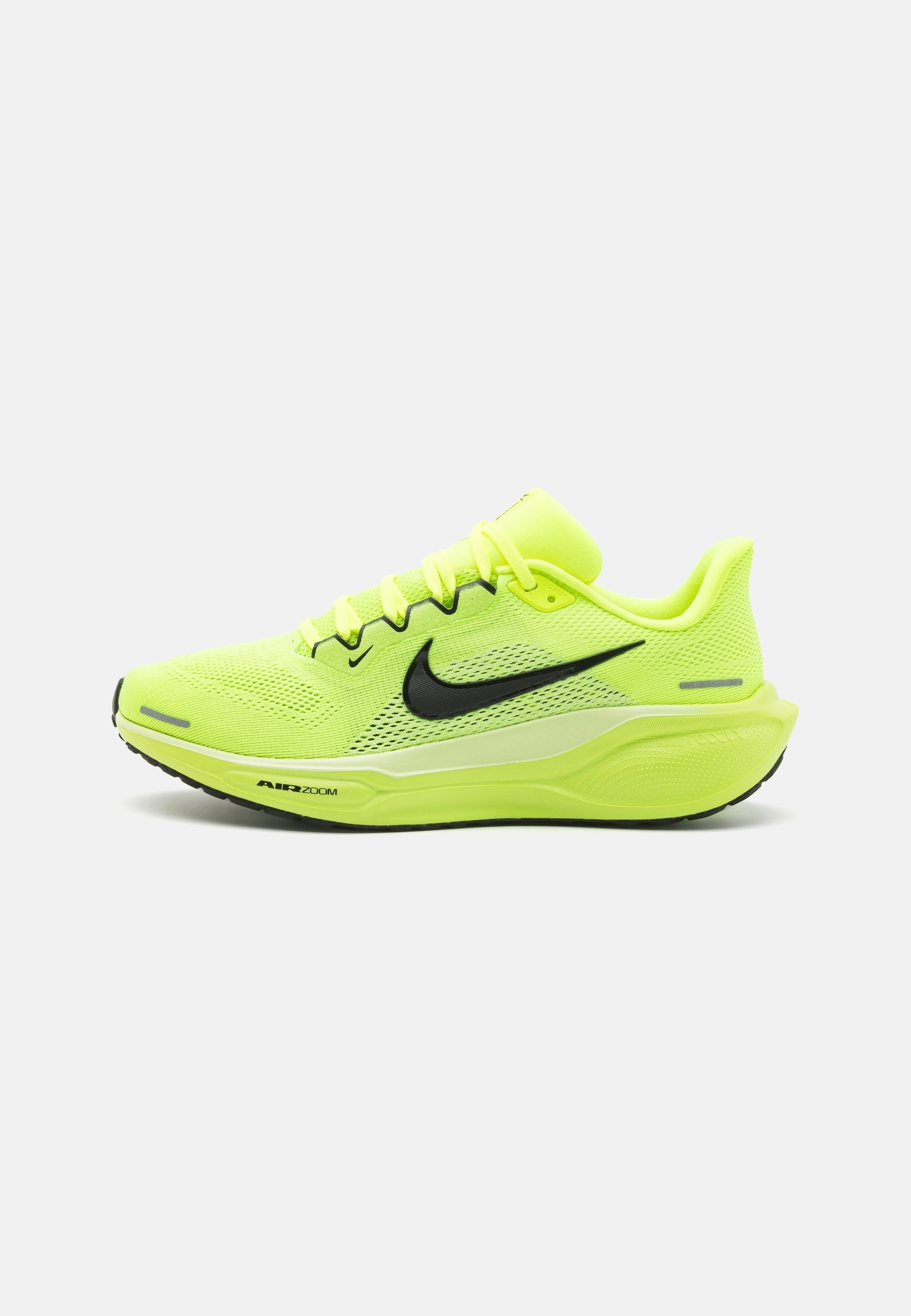 Nike Yellow Mesh Sneakers with Green Swoosh NIKE Cortez leather and suede-trimmed mesh sneakers | NET-A  main image 3